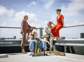 Afbeelding behorende bij Syrène Saxophone Quartet