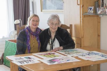 Doe mee met kunstmaatjesproject | Samen tekenen of schilderen Afbeelding behorende bij Doe mee met kunstmaatjesproject | Samen tekenen of schilderen