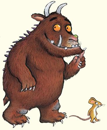 De Gruffalo | Wie kent hem niet? Afbeelding behorende bij De Gruffalo