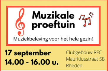 Afbeelding behorende bij Muzikale proeftuin | Rhedens Fanfare Corps